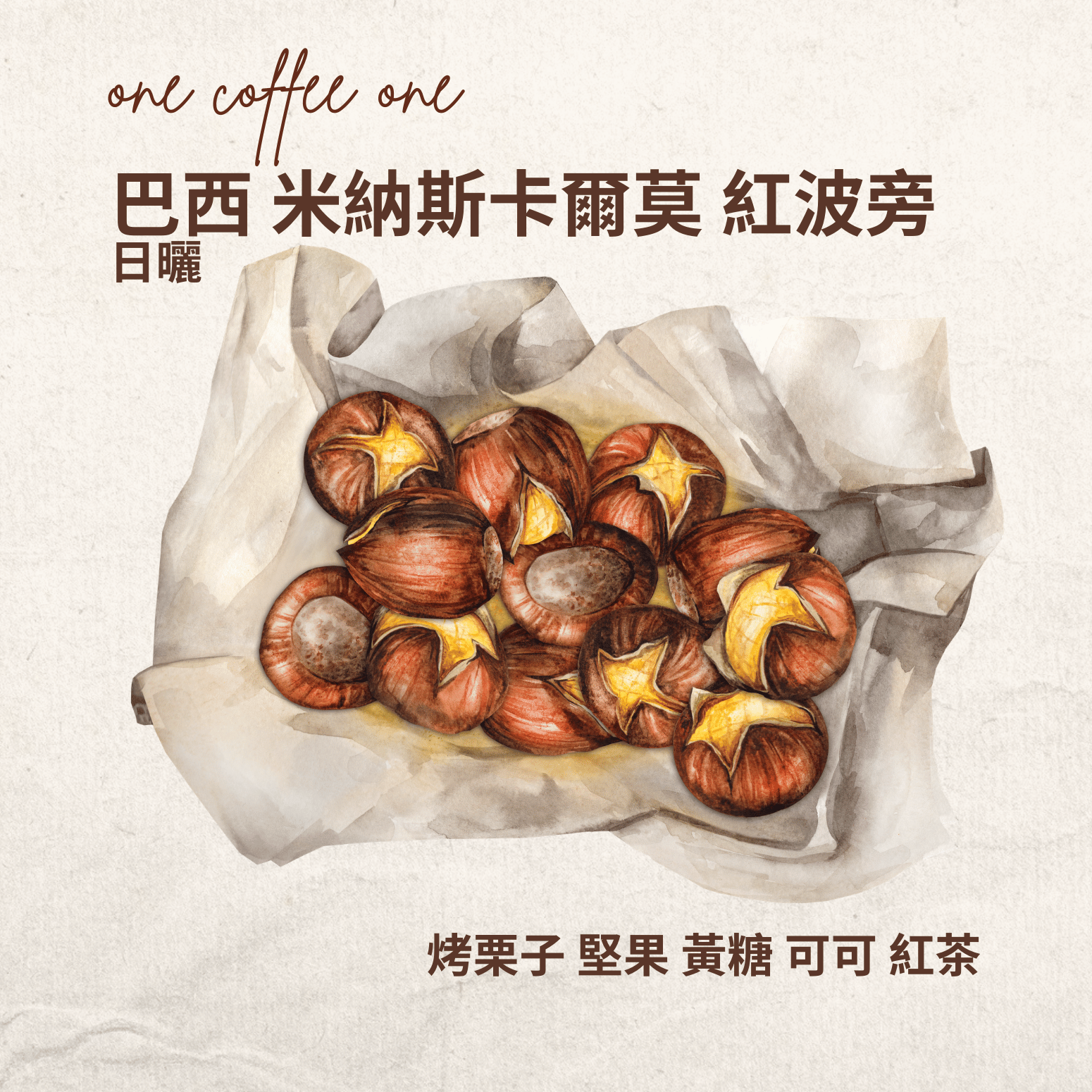 巴西 米納斯卡爾莫 紅波旁 日曬